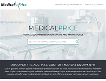 Tablet Screenshot of medicalpriceonline.com